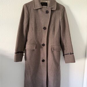Loro Piana Brown Trench Coat Classic Design